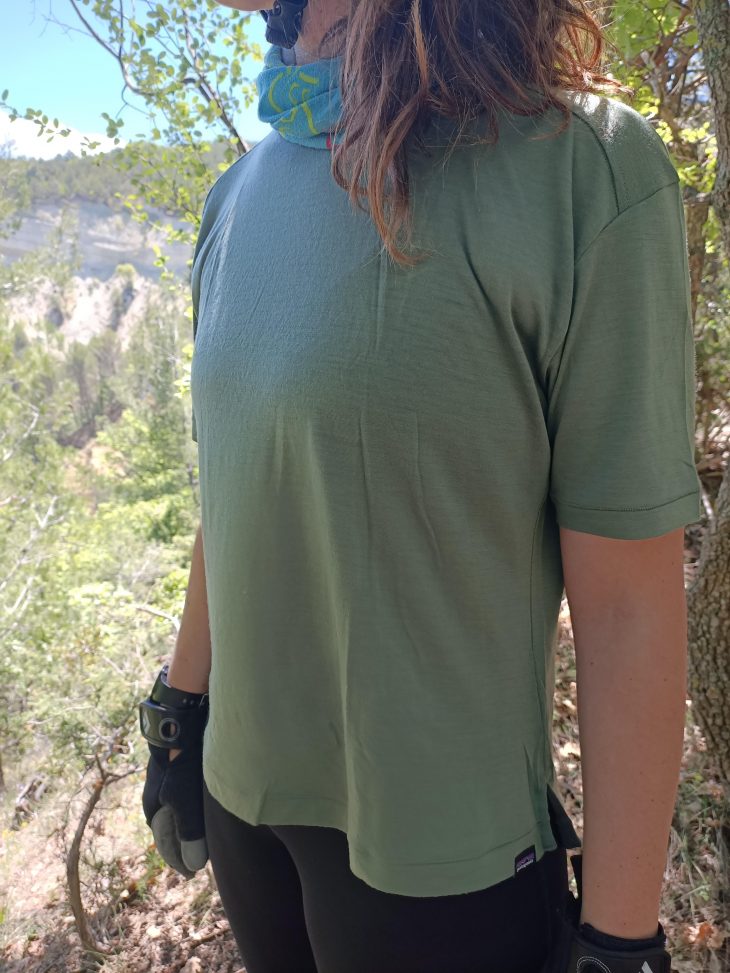 Test T-Shirt Patagonia Short Sleeved Merino Bike Jersey