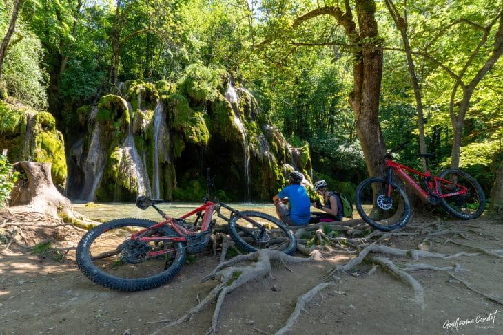 Cascade des Tufs, Echappée Jurassienne à VTT