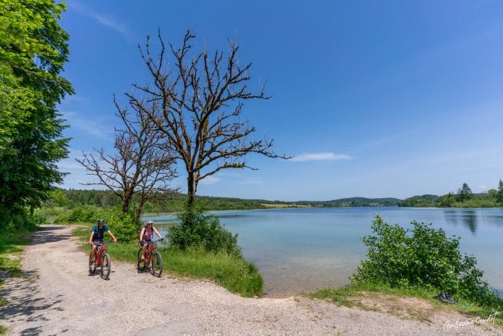 Lac Chalain, Echappée Jurassienne à VTT