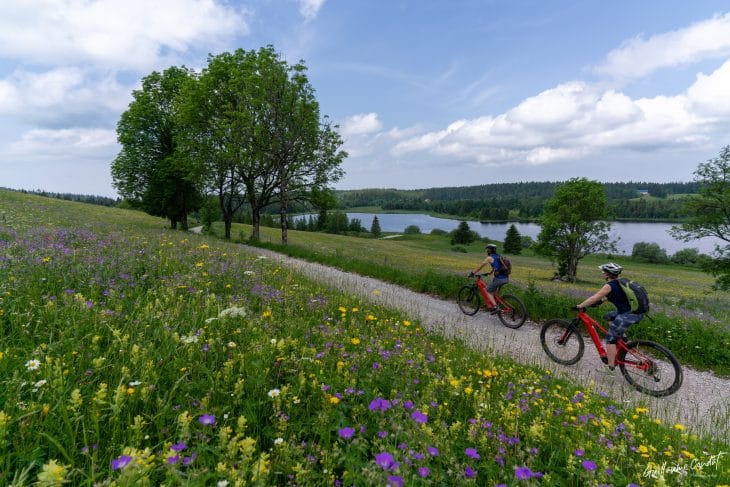 Lac des Mortes, échappée jurassienne VTT