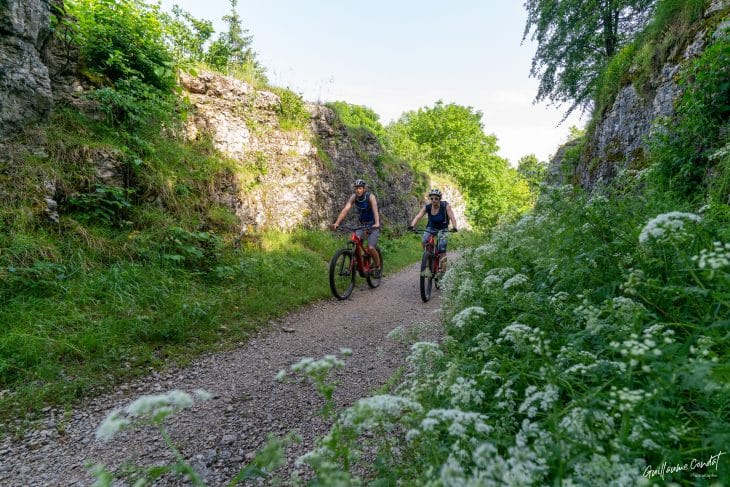 Gorges de Malvaux, Echappée Jurassienne à VTT