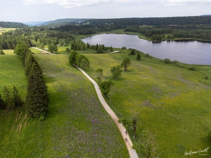 Lac Bellefontaine, échappée jurassienne VTT