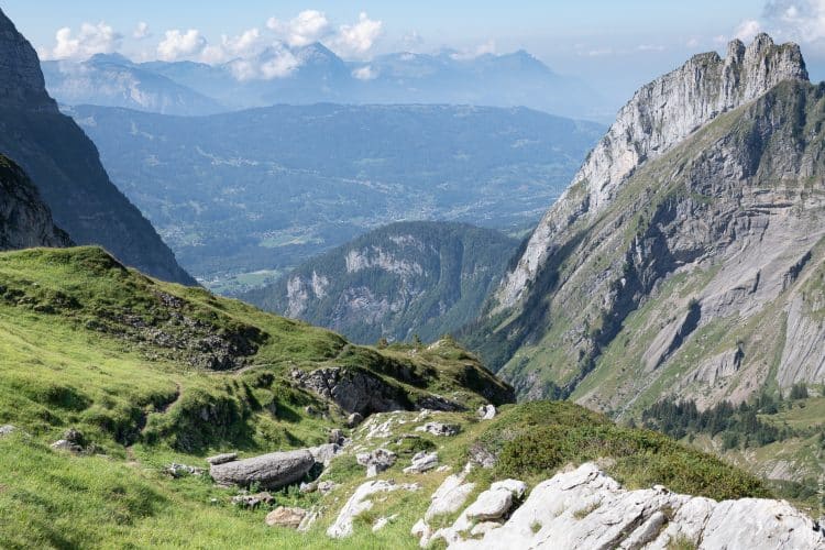 Haut Giffre, descente sur Samoëns