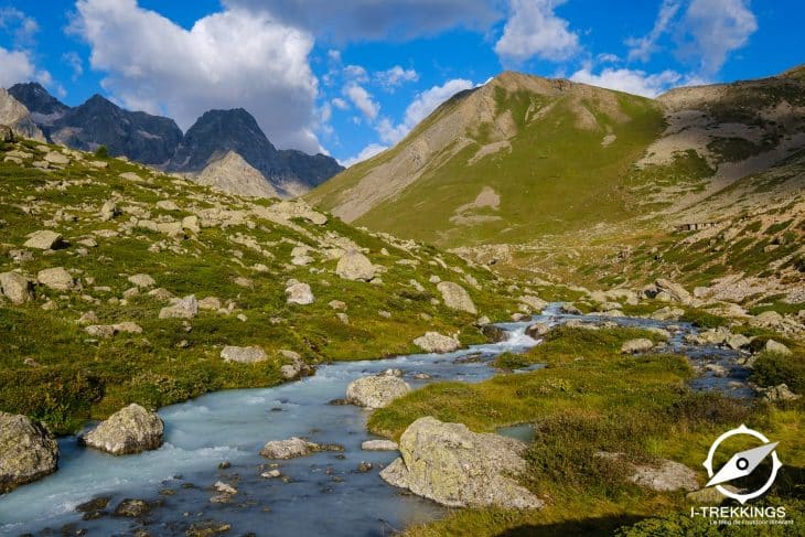 Ruisseau du Petit Tabuc, tour du Combeynot