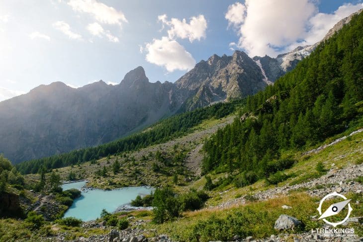 Lac de la Douche, tour du Combeynot