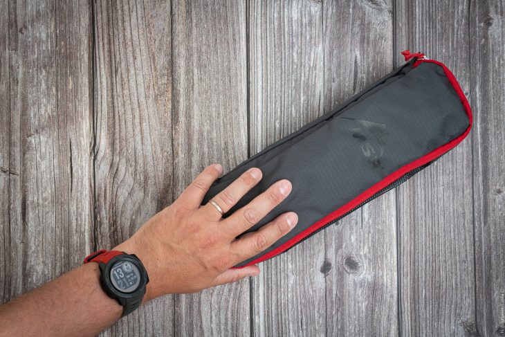 MSR Guardian gravity purifier, poche de rangement