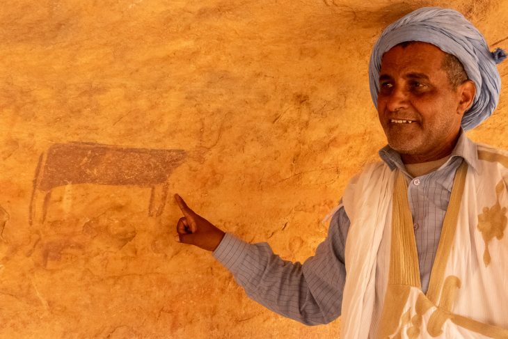Peinture rupestre, Mauritanie