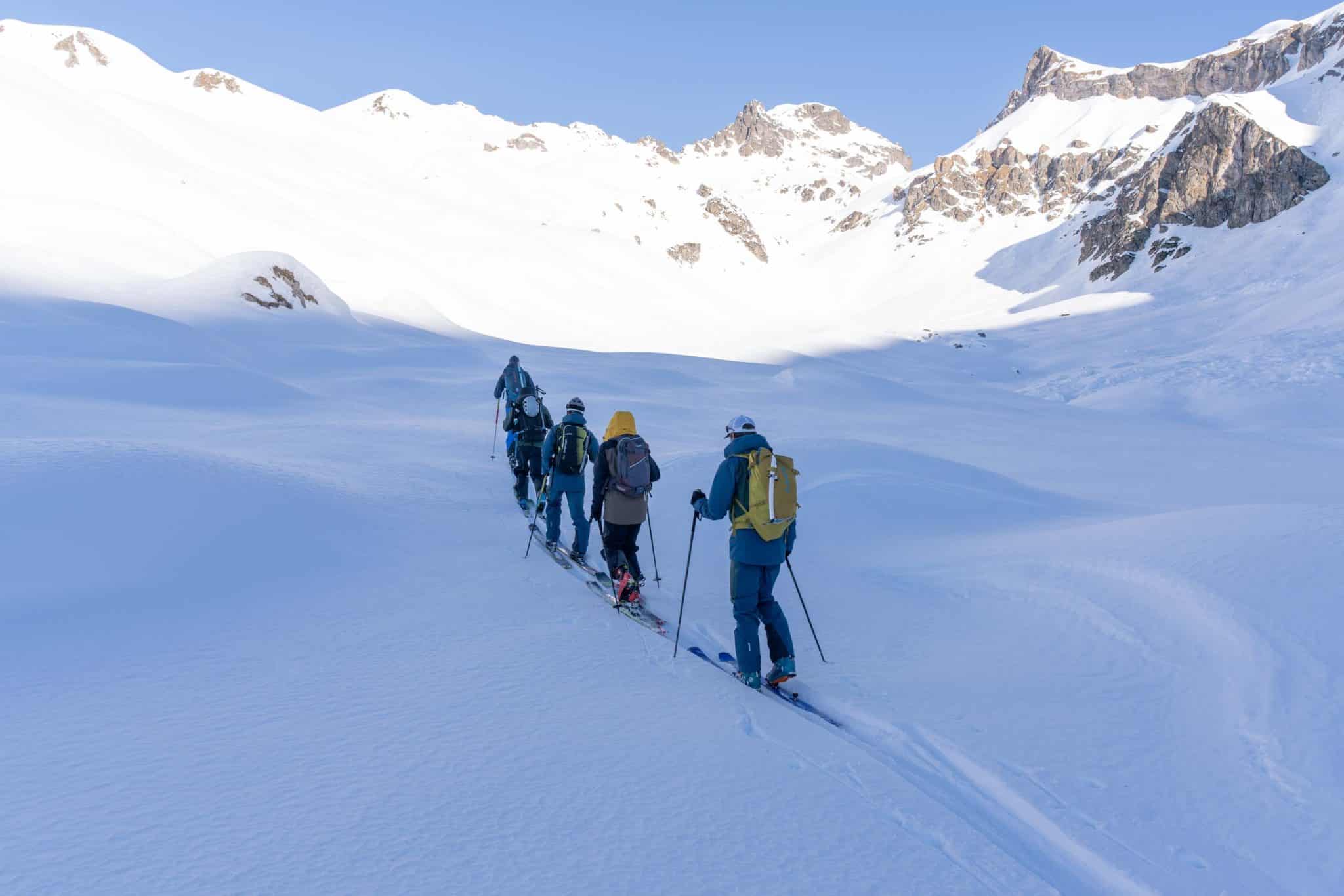 Week-end ski de randonnée dans le massif du Mont-Blanc