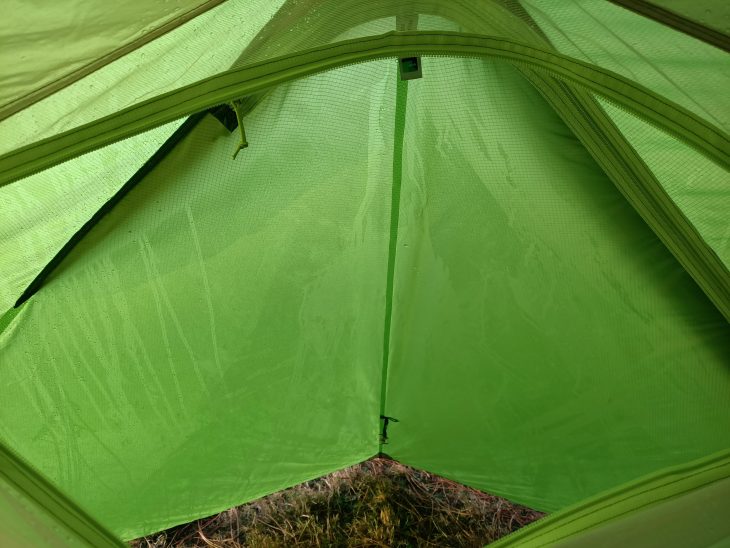 Tissu deperlant, Tente Vaude Space Seamless 2-3p