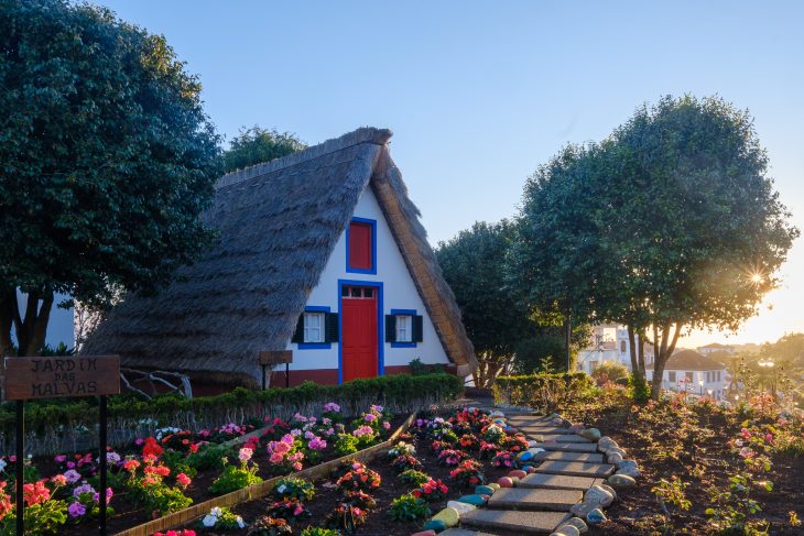 Maison traditionnelle à Madère