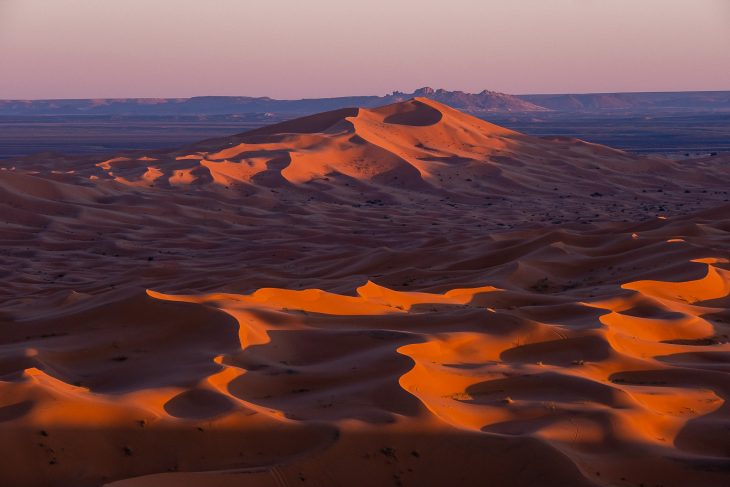 dunes de Merzouga, Maroc