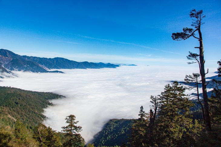 Dans l'ascension du mont Nanhu