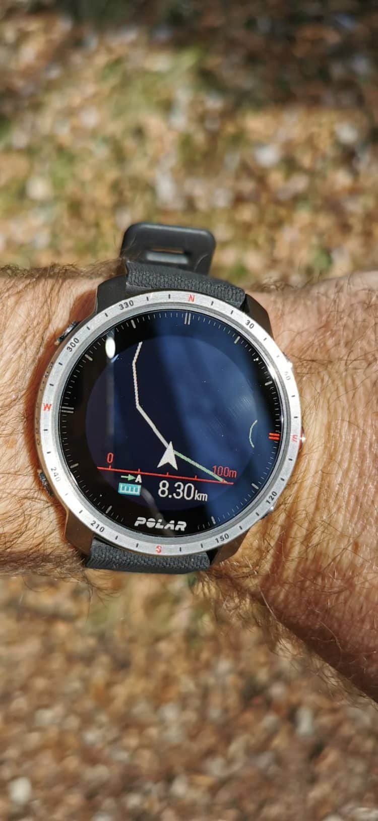 itinéraire polar grit x pro titan