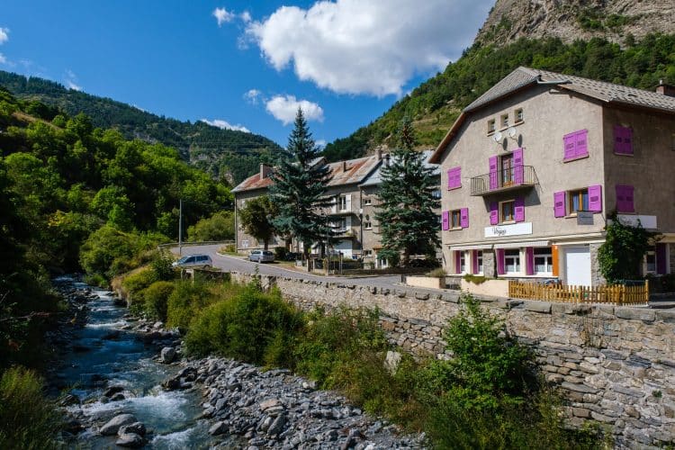 La Condamine-Châtelard dans la vallée de l'Ubaye.