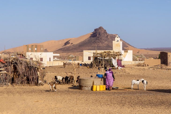 Puits à Toungad, Mauritanie