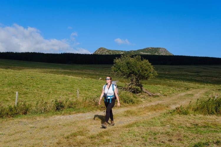 Mont Mézenc, GR®7, traversée du Massif Central par les parcs