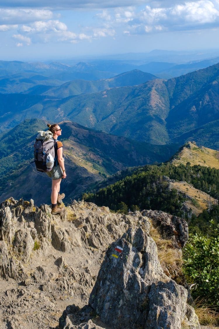 Mont Aigoual, GR®7, traversée du Massif Central par les parcs