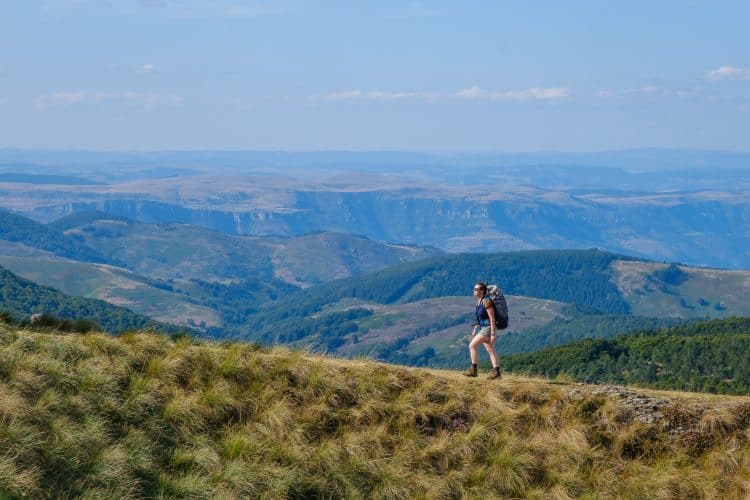 Mont Aigoual, GR®7, traversée du Massif Central par les parcs