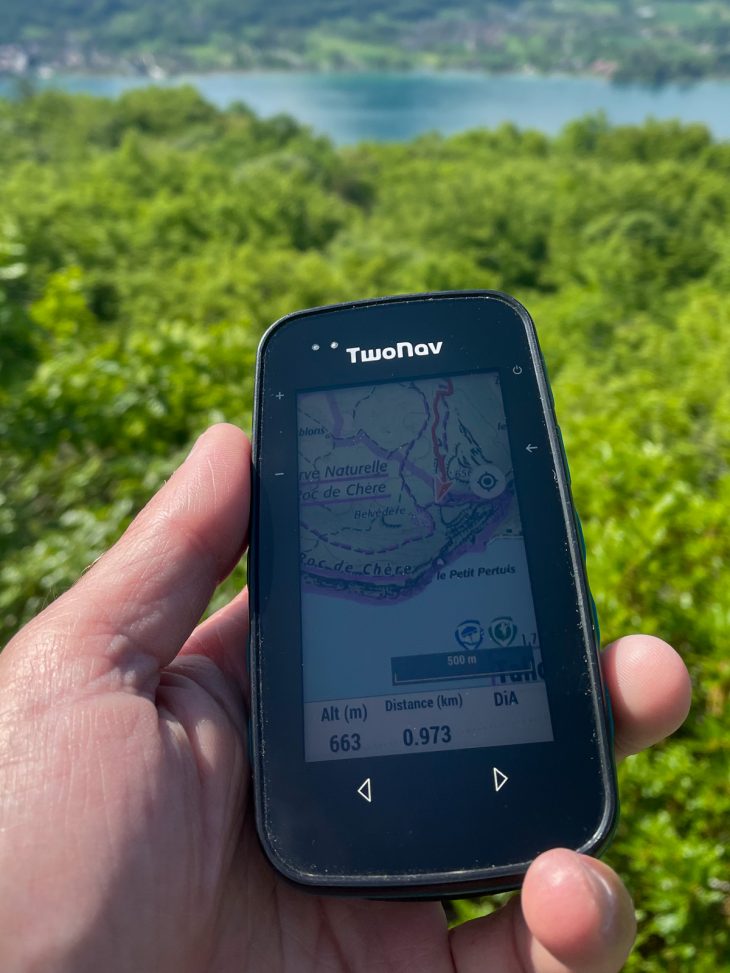 Navigation avec le GPS TwoNav Cross
