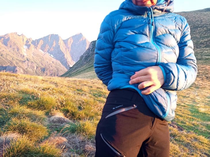 Test Pantalon de randonnée Quechua MH500 femme