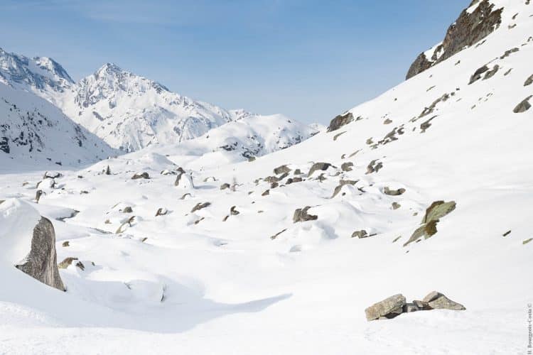 Randonnée raquettes autour de Sainte-Foy-Tarentaise