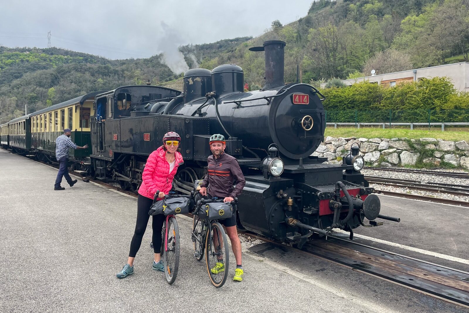 Bikepacking sur la Dolce Via en Ardèche