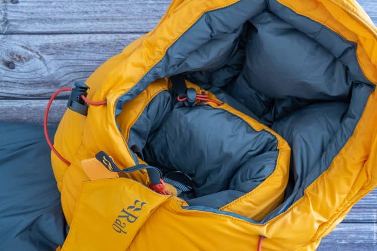 Test doudoune Rab Expedition 8000