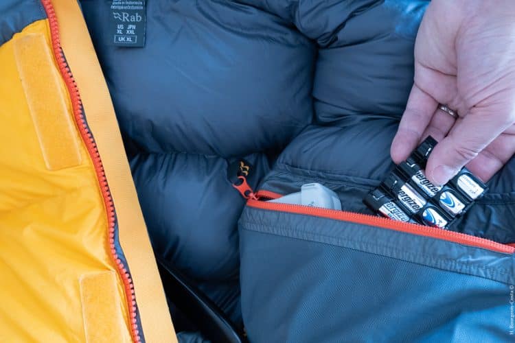 Test doudoune Rab Expedition 8000