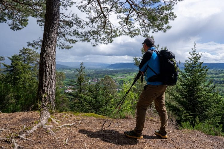 Roche du Bouc, GR® de Pays de la Déodatie (boucle Nord)
