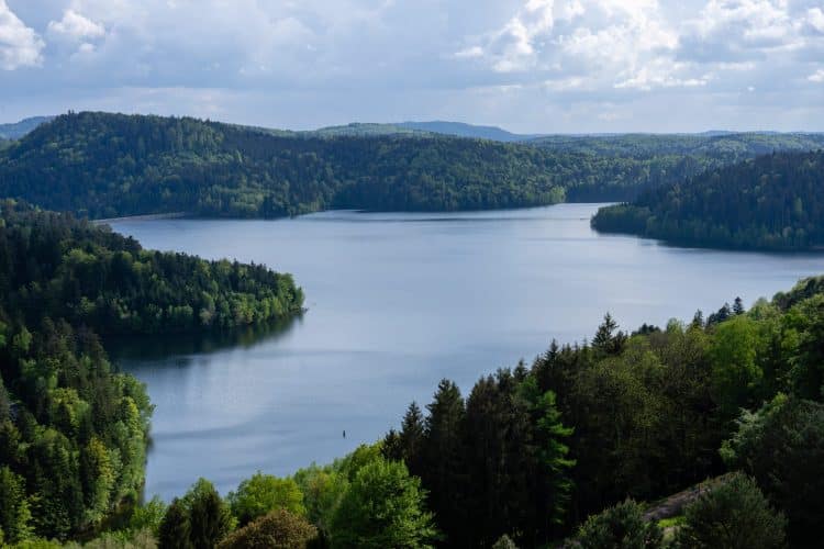 Lac de Pierre Percée, GR® de Pays de la Déodatie (boucle Nord)