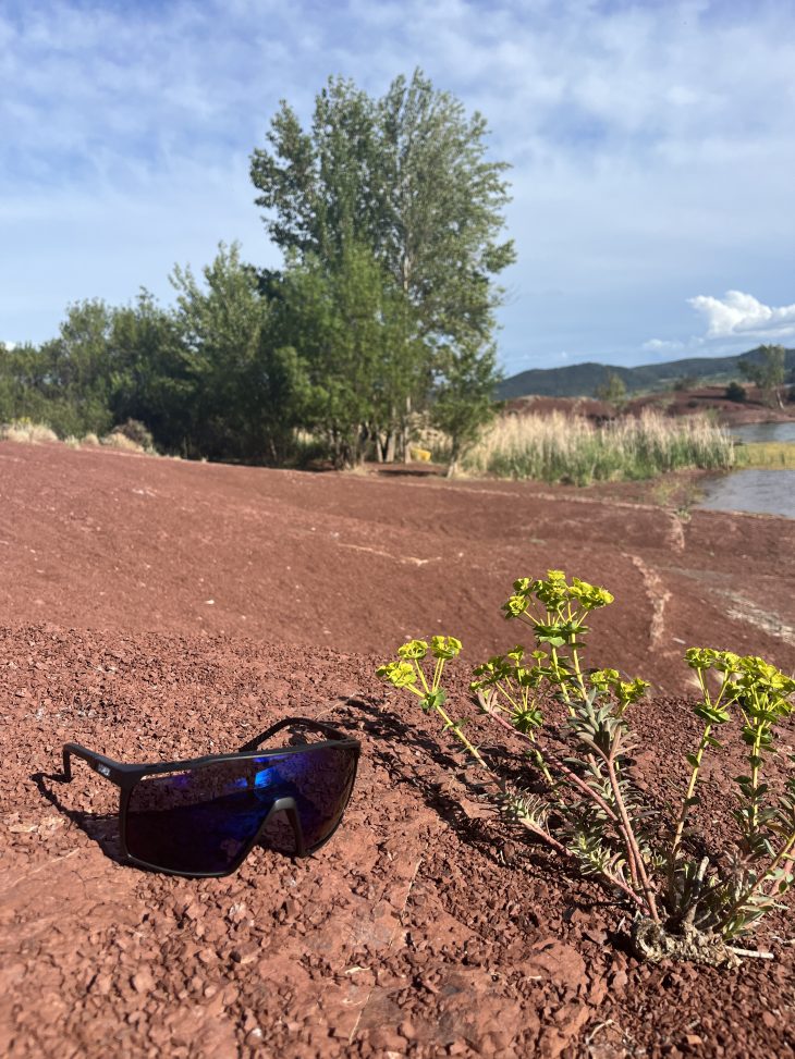 Lunettes de soleil Uvex Mtn Perform V Black Matt 23