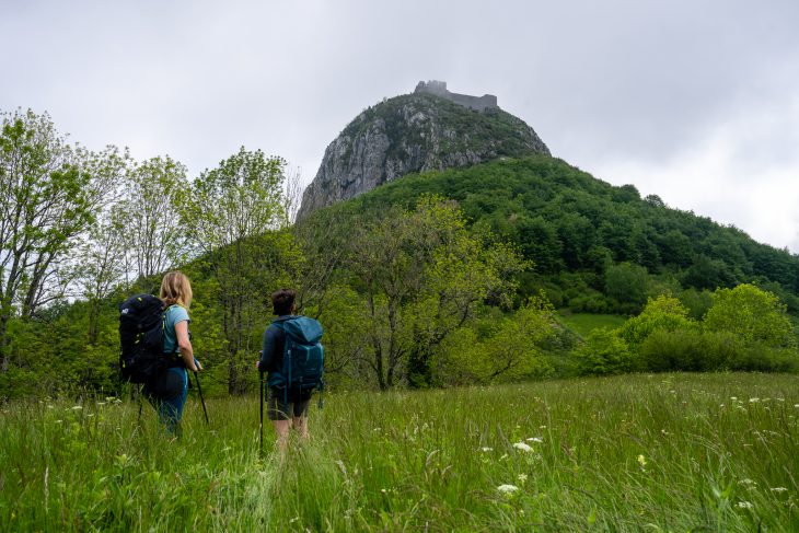 Château de Montségur, Sentier Cathare (GR®367)