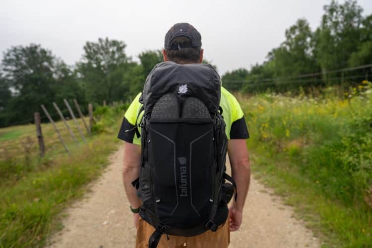 Poche mesh frontale du sac à dos Lafuma 40 Access