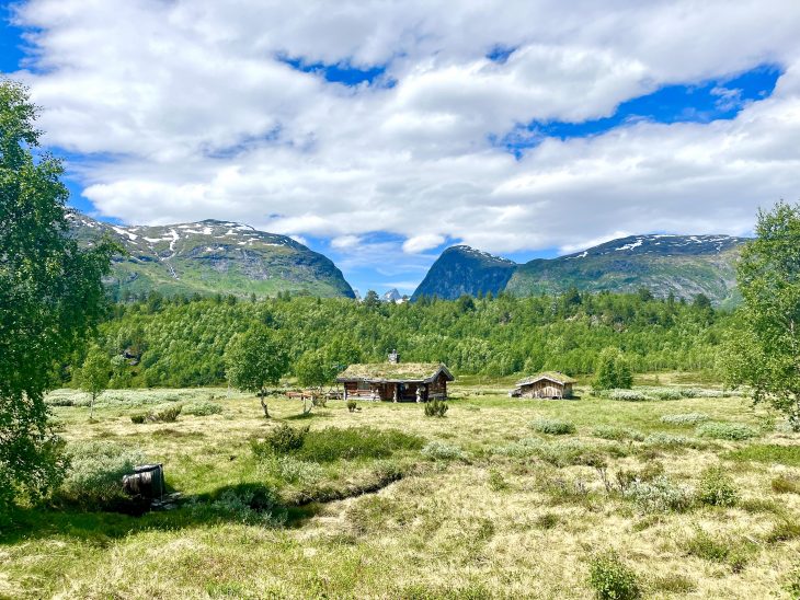 Paysage reposant, Traversée du Jotunheimen à pied