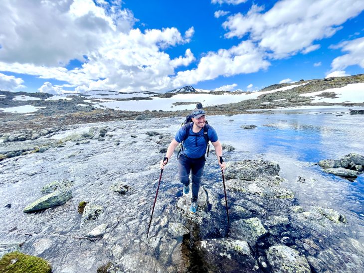 On remet les pieds dans l'eau, Traversée du Jotunheimen à pied