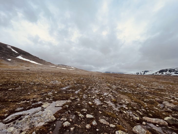 L'infini..., Traversée du Jotunheimen à pied