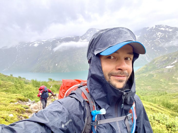 Journée humide La journée s'annonce humide, Traversée du Jotunheimen à pied