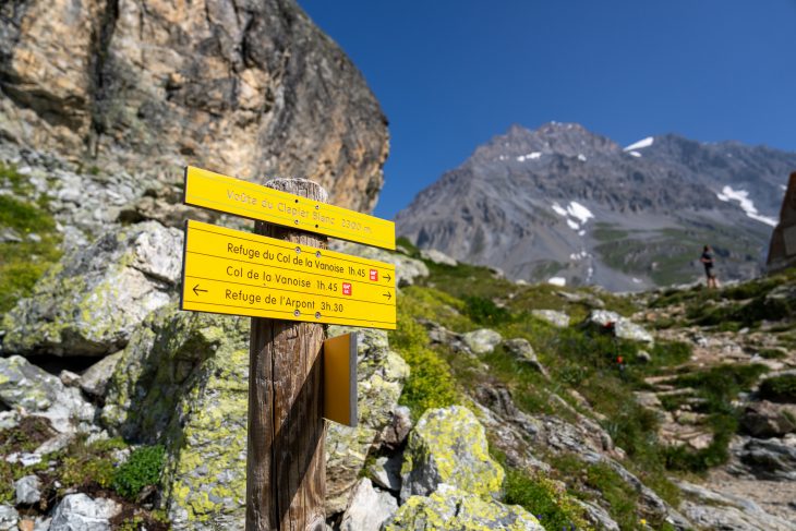 Voute du Clapier Blanc, Vanoise