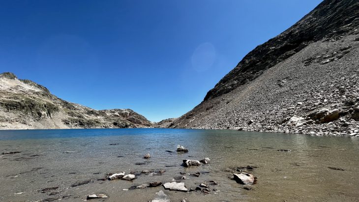 Lac de Litterole, 6 jours sur la HRP dans les Pyrénées centrales