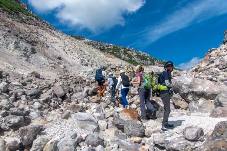 Randonnée au Parc national Akan-Mashu, Hokkaido