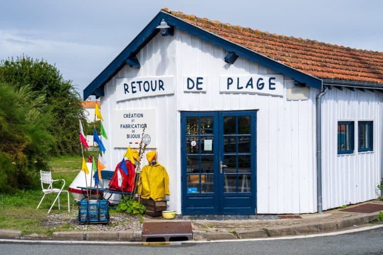 Port ostréicole de Saint-Trojan-les-Bains, Chemin d'Oléron
