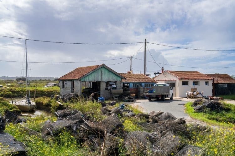 Cabanes ostréicoles du chenal d'Ors, Chemin d'Oléron