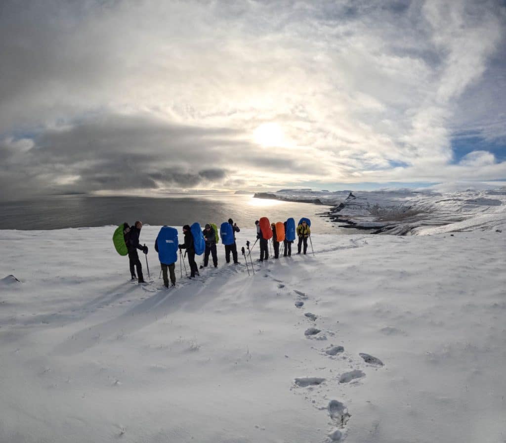 Hornstrandir avec un groupe en novembre 2024