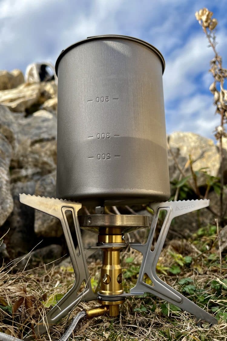 Test Réchaud Soto Fusion Trek