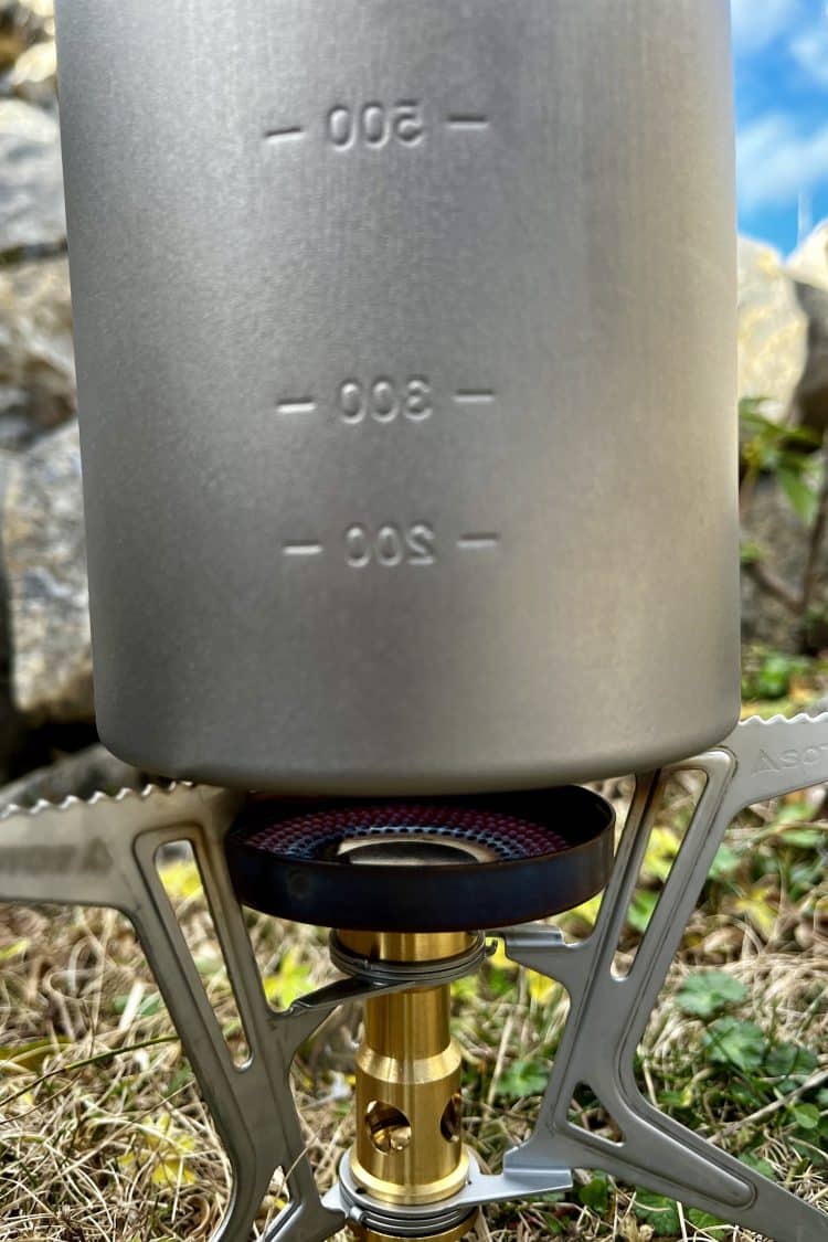 Test Réchaud Soto Fusion Trek