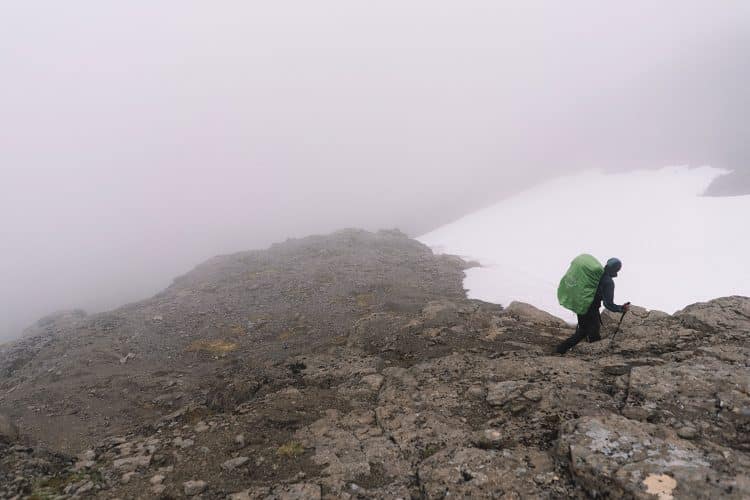 Dans les montagnes de Hornstrandir