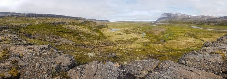 La vallée de Reykjarfjörður