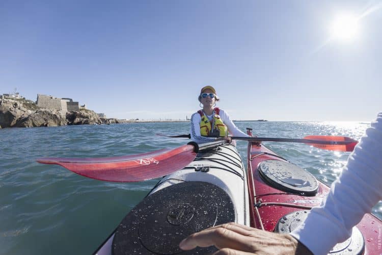 randonnée kayak à Sète, archipel de Thau