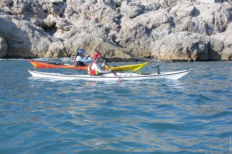 randonnée kayak à Sète, archipel de Thau