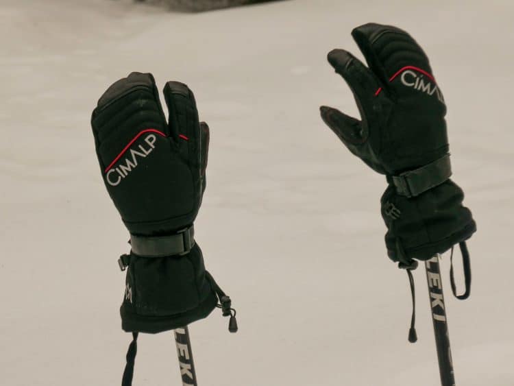 Test Gants CimAlp 3-Fingers